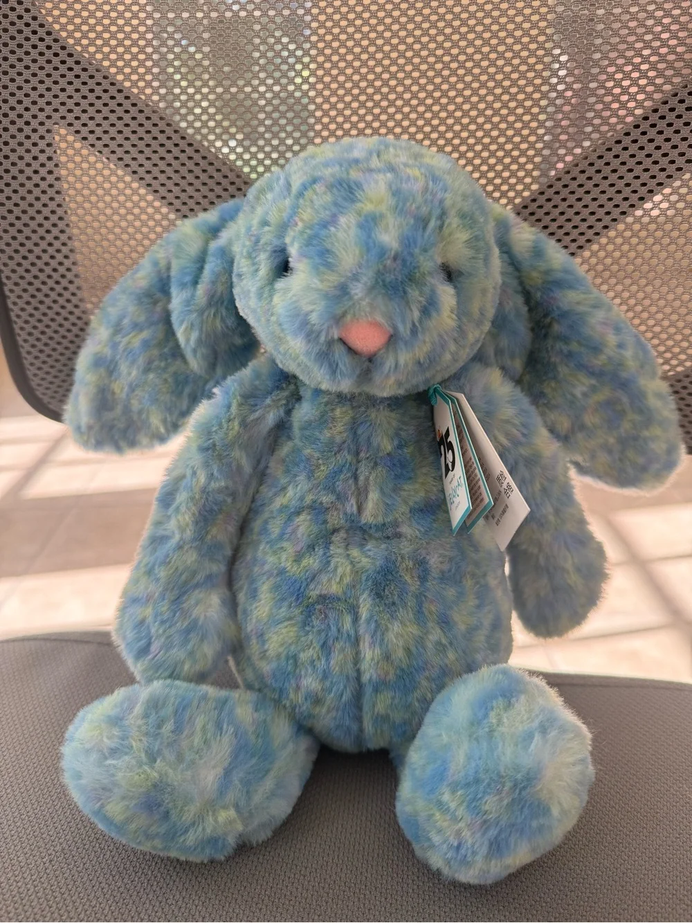 Jellycat Bashful Luxe Azure Bunny